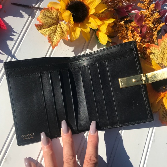 Gucci Unisex Leather Wallet - Picture 4 of 7